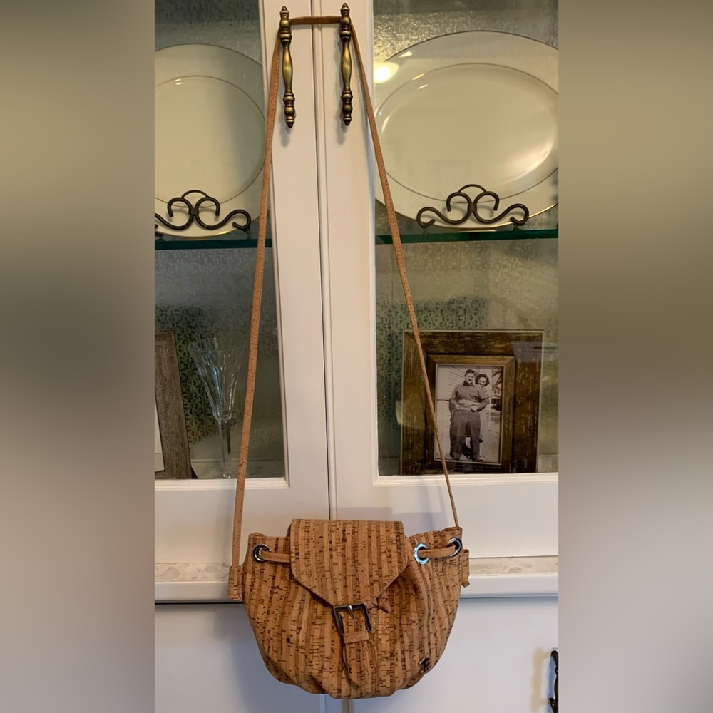 Cute Cork Shoulder/Cross Body Purse